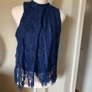 American Rag Cobalt Blue sleeveless top